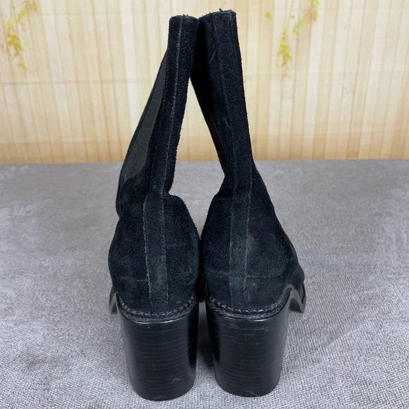 THEYSKENS THEORY Black Suede Boots Size 40 - Picture 5 of 10